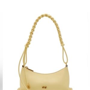 NEW Cult Gaia Leather Shoulder bag Buttercream RETAILS $498